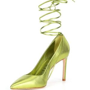 Metallic Green Lillian Algae Green